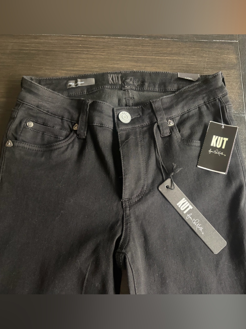 Kut from the Kloth Women’s Skinny Jeans - Black